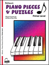 Piano Pieces and Puzzles piano sheet music cover